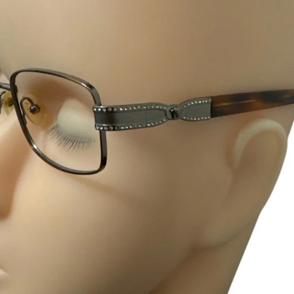 Authentic Versace luxury designer signature vtg prescription eyeglasses frames